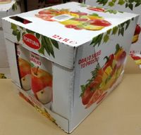 Fortuna Sok jabłkowy 100% 1l - karton