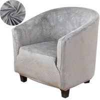 POKROWIEC NA FOTEL KLUBOWY WELUR PREMIUM SZARY