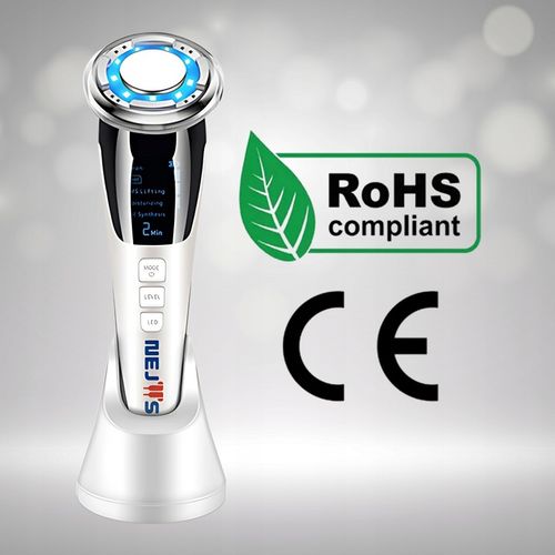 MEZOTERAPIA BEZIGŁOWA MASAŻER EMS TWARZY LIFTING 5w1 URZĄDZENIE DO MASAŻU na Arena.pl