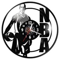 Zegar ścienny z płyty winylowej NBA 767.14