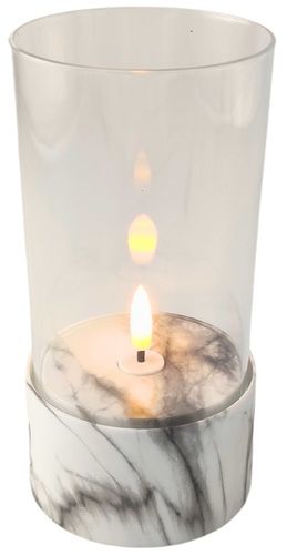 Świeca LED SUBITO C701 H170 marmur (676) na Arena.pl