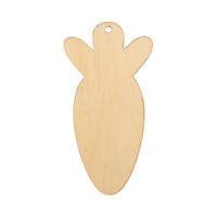 Zawieszka ze sklejki do sublimacji - Marchewka