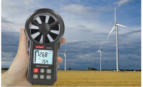 ANEMOMETER MIERNIK WIATRU DO KLIMATYZACJI WIATROMIERZ APLIKACJA BLUETOOTH na Arena.pl