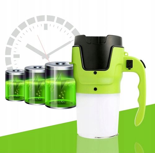 LATARKA AKUMULATOROWA MOCNY SZPERACZ LED USB na Arena.pl