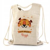 Plecak dla przedszkolaka z kolorowym nadrukiem