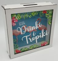 skarbonka 18x18x5cm na drinki i tropiki