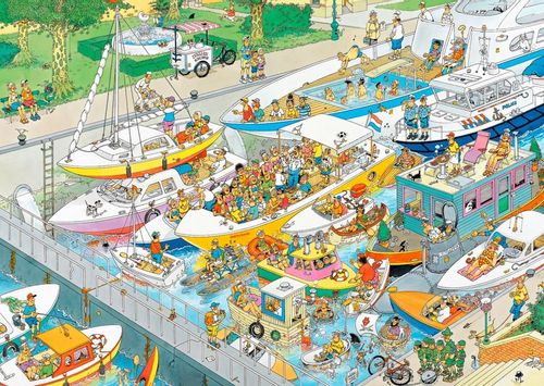 Puzzle Jumbo 1000 Elementów Regaty na Arena.pl