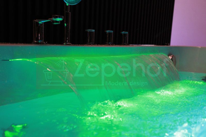 Wanna z hydromasażem EBX-7066 white prostokątna 170cmx78cmx61cm Wodosp zdjęcie 73