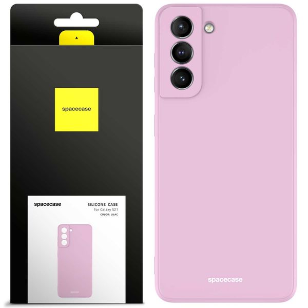 Spacecase Silicone Case Galaxy S21 lilac zdjęcie 1