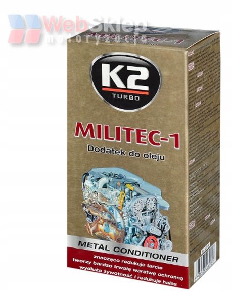 Dodatek do oleju silnikowego K2 Militec-1 250 ml zdjęcie 4