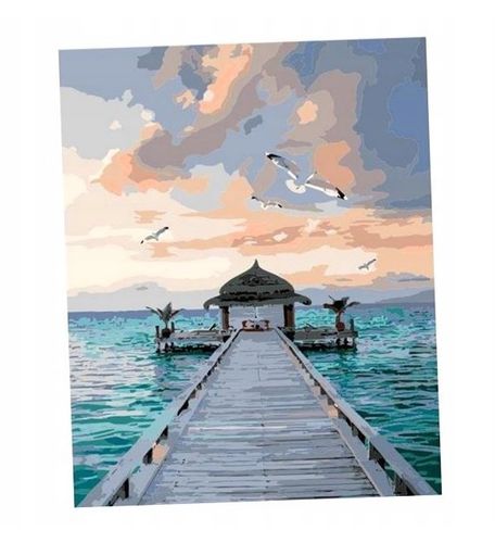 MALOWANIE PO NR.40X50 WYSPA 5698 na Arena.pl