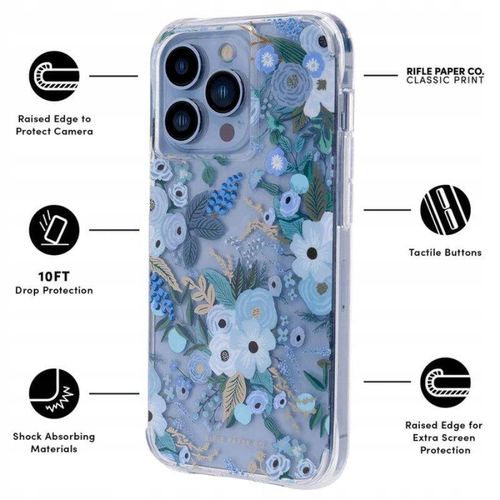 Rifle Paper Clear - Etui do iPhone 13 Pro na Arena.pl