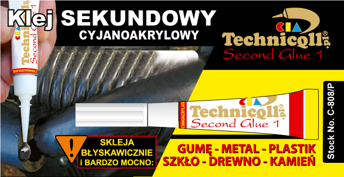 KLEJ SEKUNDOWY C-808 2G TECHNICQLL zdjęcie 1