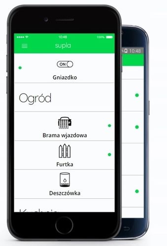 Sterownik bramy WiFi 2-kan. z anteną zew. + czujnik otwarcia, SUPLA na Arena.pl