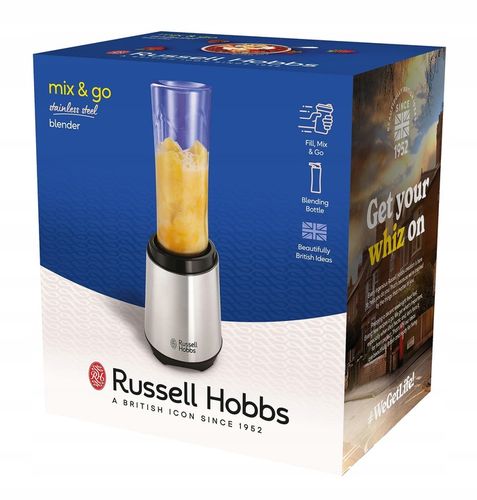 Blender kielichowy Russell Hobbs 300 W srebrny/szary na Arena.pl