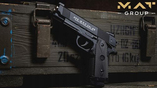 PISTOLET METALOWY NA KULKI COLT ASG IMITACJA BRONI NA KULKI 6MM REPLIKA na Arena.pl