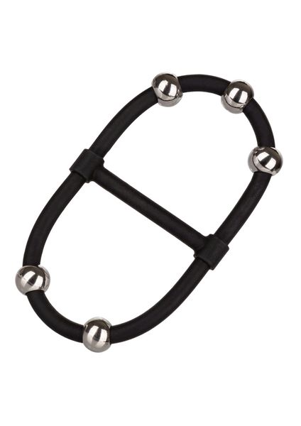 Beaded Dual Silicone Maximizer Black zdjęcie 5
