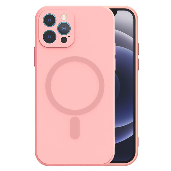 TEL PROTECT MagSilicone Case do Iphone 14 Pro Max Jasnoróżowy zdjęcie 1