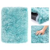 Dywan shaggy FLORO 100x150 turkusowy AmeliaHome