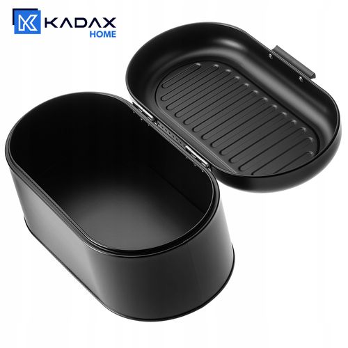 Chlebak Pojemnik Na Pieczywo Chleb Duży Stalowy na Arena.pl