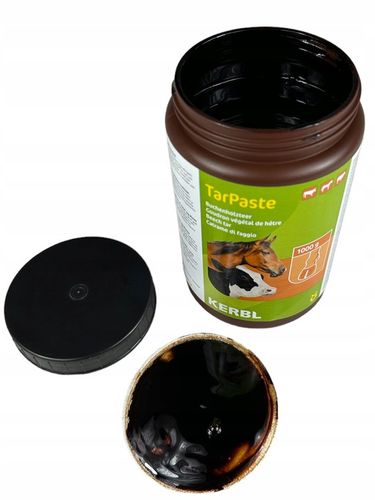 Dziegieć smoła bukowa do kopyt 1kg KERBL dla bydła na Arena.pl