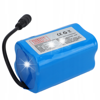 BATERIA AKUMULATOR ŁÓDKI ZANĘTOWEJ 12000 mAh 7,4 V