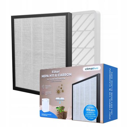 Kaseta filtracyjna filtr HEPA H11 do osuszacza powietrza DH-20S Cube na Arena.pl