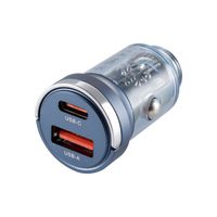WAYME Ładowarka 12/24V, USB 18W + USB-C PD 33W, z pierścieniem