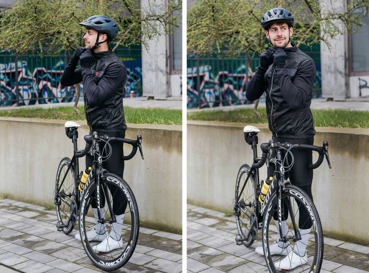 Kask rowerowy MTB / CITY / Cross 53-60cm + wbud. światło LED XLC BH-C32 241 zdjęcie 2