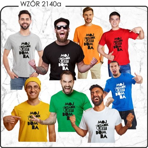 Koszulka z nadrukiem PREZENT twój tekst na Arena.pl