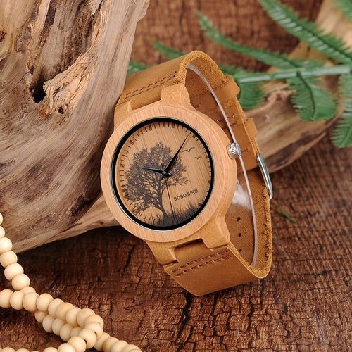 Drewniany zegarek BOBO BIRD P20-4 Unisex Bobobird na Arena.pl