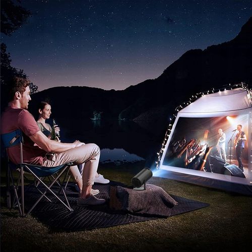 PROJEKTOR RZUTNIK ANDROID TV WIFI MINI 4K PRZENOŚNY SMART CZARNY na Arena.pl