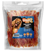 UNIQ PETS Przysmak dla psa miękka pierś z kaczki - przekąska psa 500g