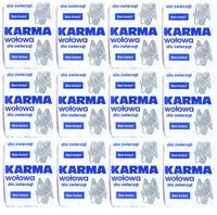 10KG MIĘSO MROŻONE 100% WOŁOWE KOSTKI DLA PSA BARF WOŁOWINA BEZ KOŚCI