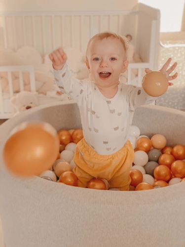 Suchy basen 90x30cm grafitowy bez piłek na Arena.pl