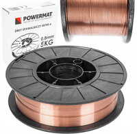 DRUT SPAWALNICZY 0,8 MM 5 KG SZPULA DO SPAWANIA ER70S-6