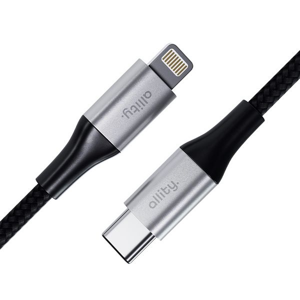 Allity kabel USB-C - Lightning 1,0 m 27W czarny zdjęcie 2