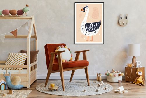 Plakat 60x80cm Wzory dla Dzieci, Dziewczynki Do Pokoju - Królowa na Arena.pl