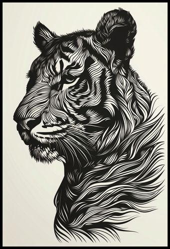 Plakat 67,5x100cm Tygrysi Gwizd na Arena.pl