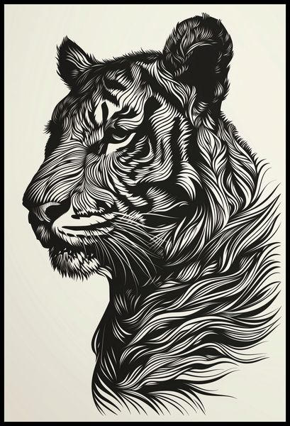 Plakat 67,5x100cm Tygrysi Gwizd zdjęcie 2