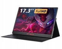 Monitor przenośny 17,3'' 1920X1080 IPS FullHD USB-C 60Hz gamingowy