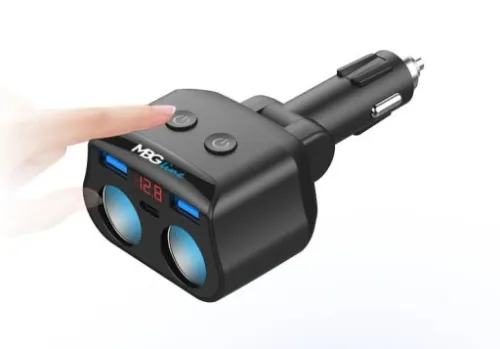 ROZDZIELACZ GNIAZDA ZAPALNICZKI 12-24V 3xUSB QC PD na Arena.pl