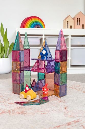 klocki magnetyczne Pastel Starter Pack 64 el. Connetix zestaw startowy na Arena.pl