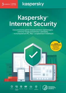 Kaspersky Internet Security 3 urządzenia / 90 dni Starter Pack 2019 PL