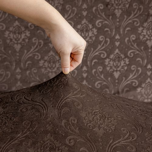 POKROWIEC NA KANAPĘ SOFĘ NAROŻNIK WELUR 190-230 CM na Arena.pl