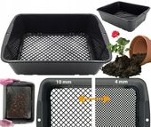 Sito Ogrodnicze Przesiewanie Ziemi Kompostu Kory Sitko Regulowane