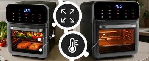 FRYTKOWNICA BEZTŁUSZCZOWA AIR FRYER 8,5L PIEKARNIK 1350W 10 TRYBÓW na Arena.pl