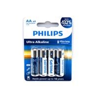 Philips Bateria AA LR06 LR6 Ultra alkaline  4szt Phil-LR6E4B/10