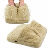 KAPCIE ELEKTRYCZNE DO STÓP Pluszowe OCIEPLACZ Prezent na dzień Babci Mamy