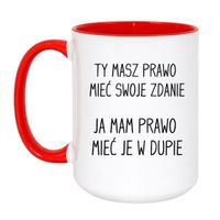 Duży Biało-Czerwony 450 ml